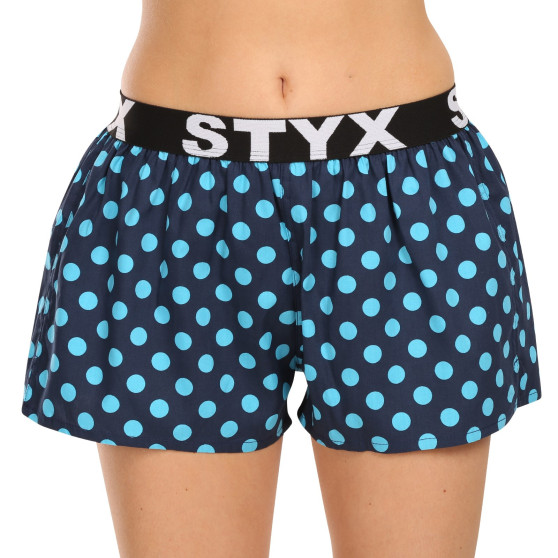 3PACK Calzones de mujer Styx art sports goma multicolor (3T15901)