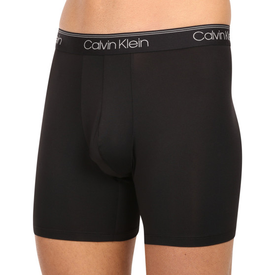 3PACK Boxers para hombre Calvin Klein negro (NB2570A-UB1)