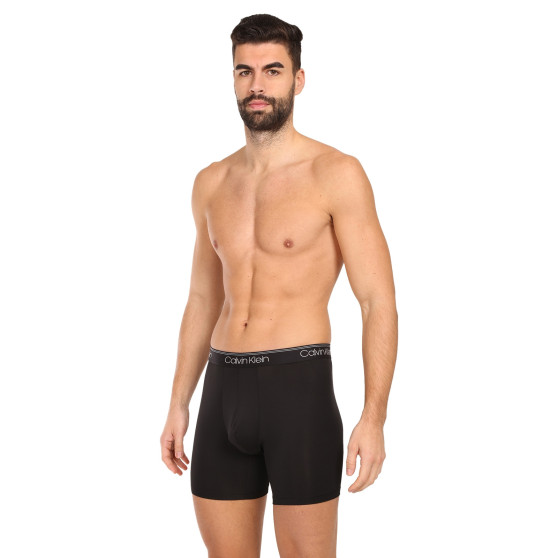 3PACK Boxers para hombre Calvin Klein negro (NB2570A-UB1)