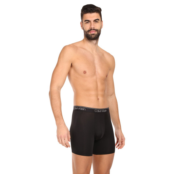 3PACK Boxers para hombre Calvin Klein negro (NB2570A-UB1)