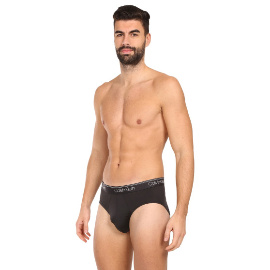 3PACK calzoncillos para hombre Calvin Klein negro (NB2568A-UB1)