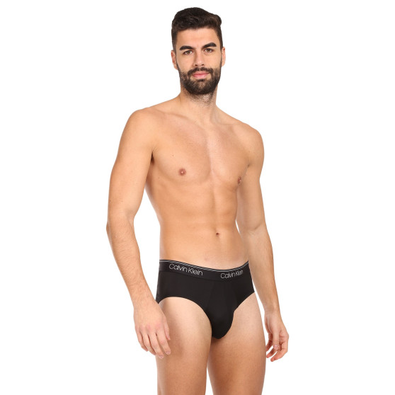 3PACK calzoncillos para hombre Calvin Klein negro (NB2568A-UB1)