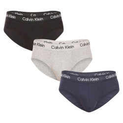 3PACK calzoncillos para hombre Calvin Klein multicolor (NB3704A-KDX)