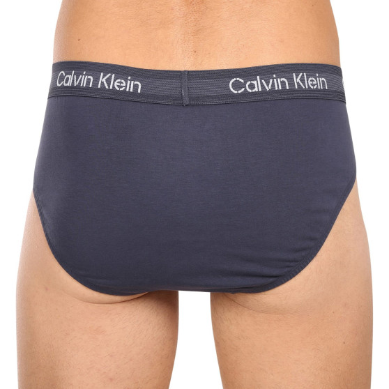 3PACK calzoncillos para hombre Calvin Klein multicolor (NB3704A-KDX)