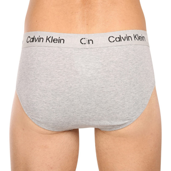 3PACK calzoncillos para hombre Calvin Klein multicolor (NB3704A-KDX)