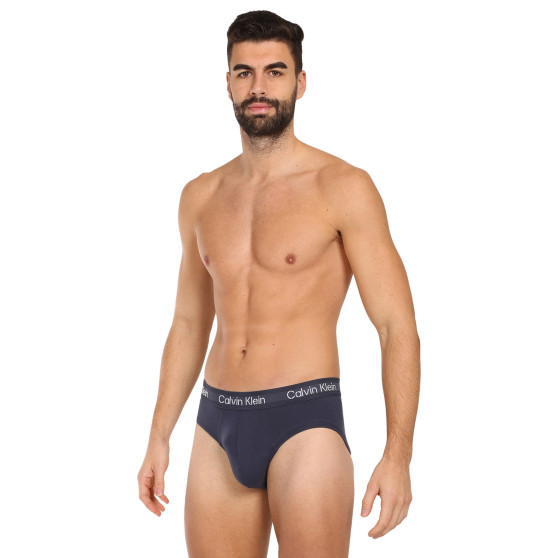 3PACK calzoncillos para hombre Calvin Klein multicolor (NB3704A-KDX)