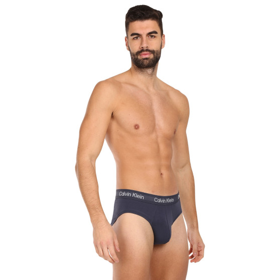 3PACK calzoncillos para hombre Calvin Klein multicolor (NB3704A-KDX)