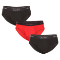 3PACK calzoncillos para hombre Calvin Klein multicolor (NB3871A-KHZ)