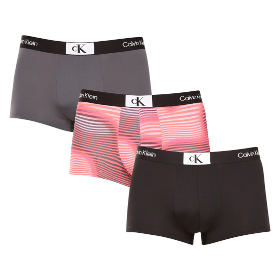 3PACK Boxers para hombre Calvin Klein multicolor (NB3532E-I07)