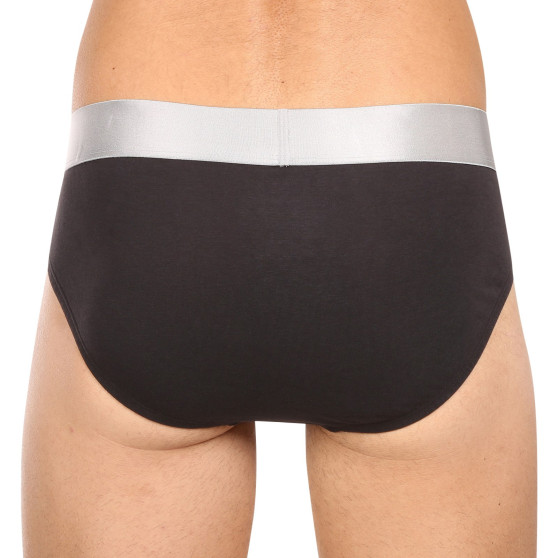 3PACK calzoncillos para hombre Calvin Klein negro (NB3129A-GIW)