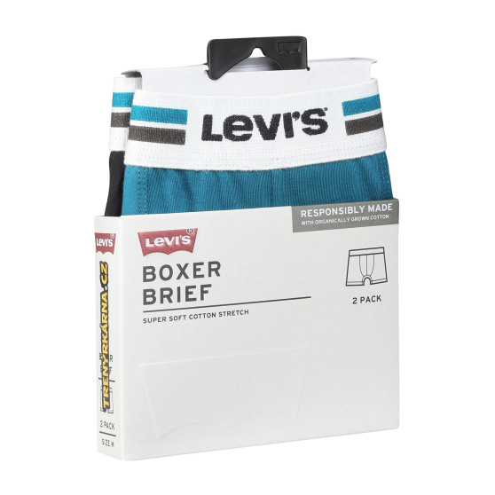 2PACK Boxers para hombre Levis multicolor (701222843 010)