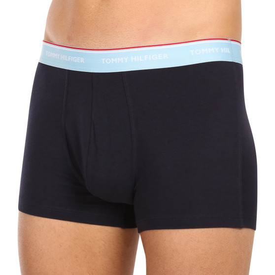 3PACK Boxers para hombre Tommy Hilfiger azul oscuro (UM0UM01642 0ID)