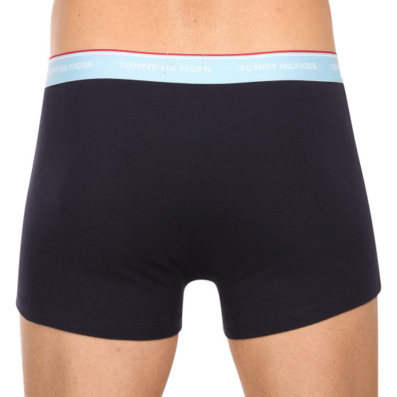 3PACK Boxers para hombre Tommy Hilfiger azul oscuro (UM0UM01642 0ID)