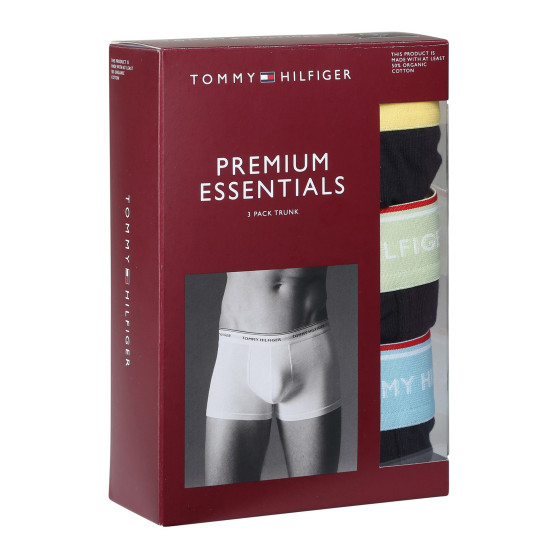 3PACK Boxers para hombre Tommy Hilfiger azul oscuro (UM0UM01642 0ID)