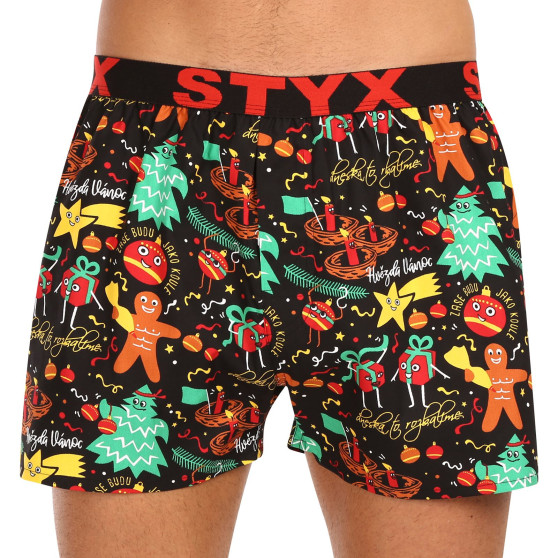 3PACK short hombre Styx art sports goma multicolor (3B17134)