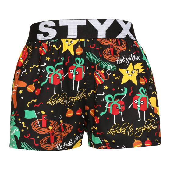 3PACK short niño Styx art sports goma multicolor (3BJ17134)