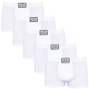 5PACK Boxers para hombre Styx classic elastic blanco (5Q1061)