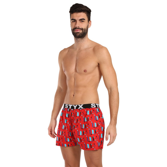 Calzones de hombre Styx art sports rubber patterns (B1659)