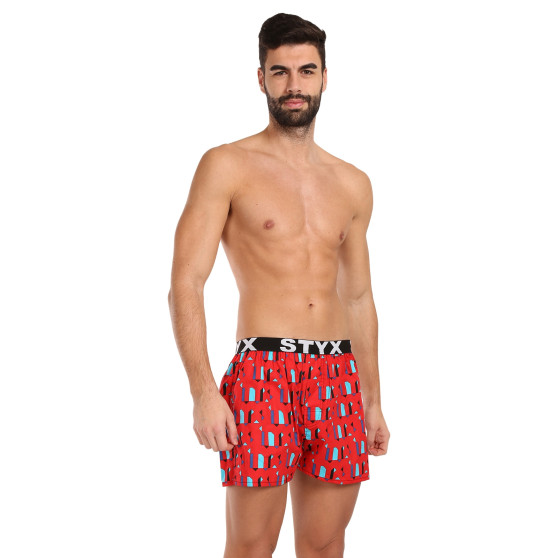 Calzones de hombre Styx art sports rubber patterns (B1659)