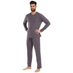 Pijama de hombre Nedeto gris (NP003)