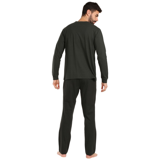 Pijama de hombre Nedeto verde (NP007)