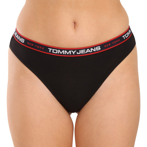 3PACK tanga de mujer Tommy Hilfiger multicolor (UW0UW04709 0VA)