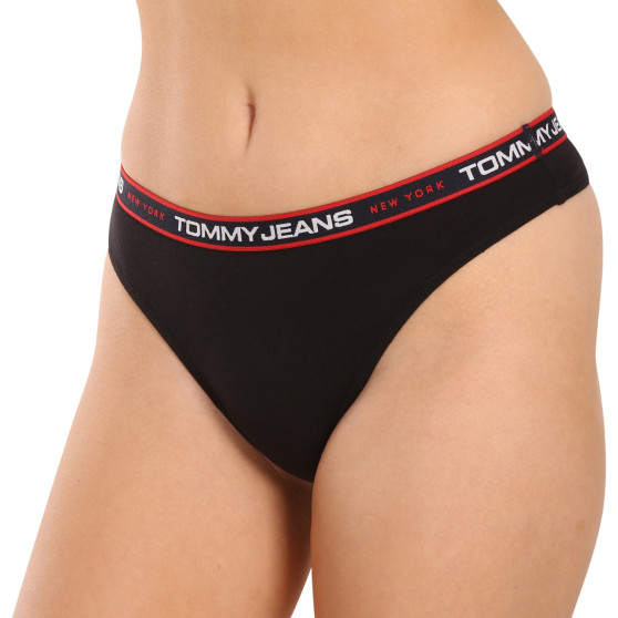 3PACK tanga de mujer Tommy Hilfiger multicolor (UW0UW04709 0VA)