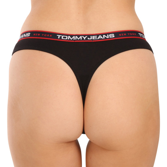 3PACK tanga de mujer Tommy Hilfiger multicolor (UW0UW04709 0VA)