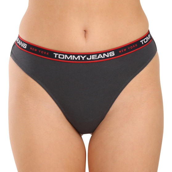 3PACK tanga de mujer Tommy Hilfiger multicolor (UW0UW04709 0VA)