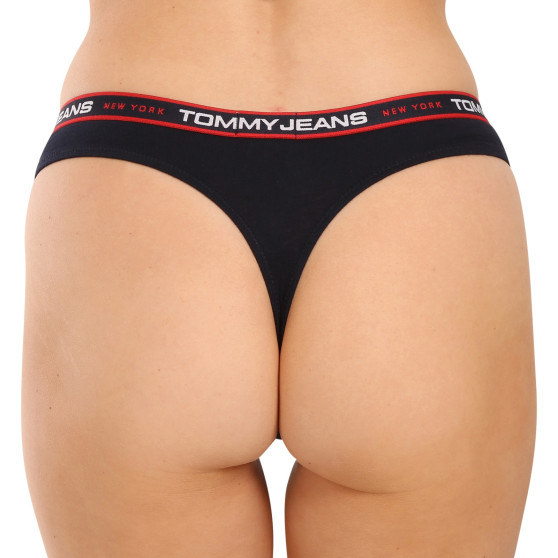 3PACK tanga de mujer Tommy Hilfiger multicolor (UW0UW04709 0VA)