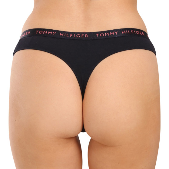 3PACK tanga de mujer Tommy Hilfiger multicolor (UW0UW04889 0V5)