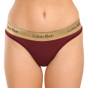 Braguitas brasileñas de mujer Calvin Klein rojo (QF7452E-GEX)