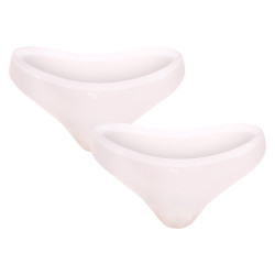 2PACK tanga para mujer Puma blanco (100001010 002)