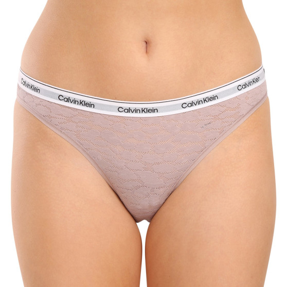 3PACK braguitas brasileñas de mujer Calvin Klein multicolor (QD5068E-GP8)