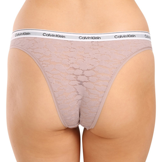 3PACK braguitas brasileñas de mujer Calvin Klein multicolor (QD5068E-GP8)