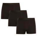 3PACK Boxers para hombre Nedeto negro (3NB001)