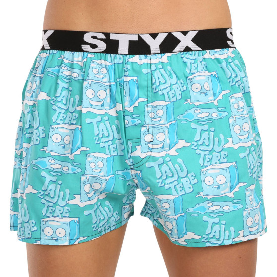 3PACK short hombre Styx art sports goma multicolor (3B16476)