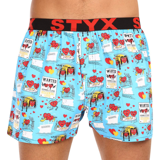 3PACK short hombre Styx art sports goma multicolor (3B16476)