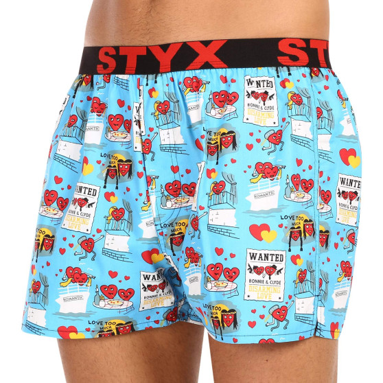 3PACK short hombre Styx art sports goma multicolor (3B16476)