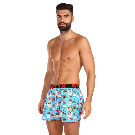 3PACK short hombre Styx art sports goma multicolor (3B16476)