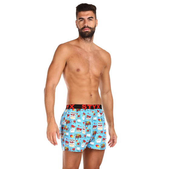 3PACK short hombre Styx art sports goma multicolor (3B16476)