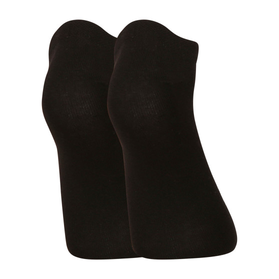 5,5PACK calcetines Nedeto bajo bambú negro (55NPN001)