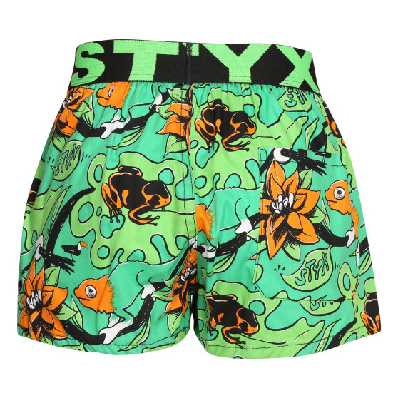 Pantalones cortos para niños Styx art deportes goma tropic (BJ1557)