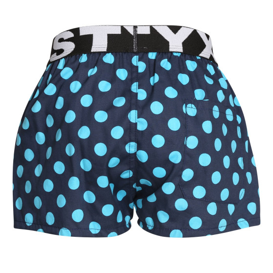 Pantalones cortos para niños Styx art deportes goma lunares (BJ1651)