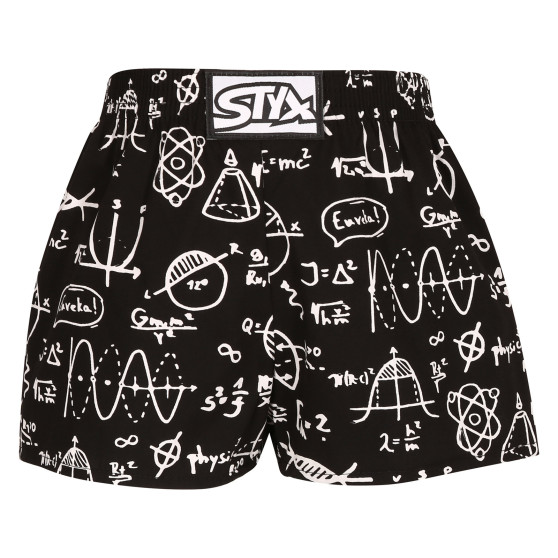 3PACK pantalón corto niño Styx art classic goma multicolor (3J15829)