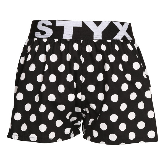 3PACK Pantalón corto niño Styx art sports goma multicolor (3BJ15901)