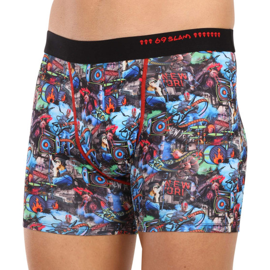 Boxers para hombre 69SLAM fit punk buskers dylan (MBYPBK-PO)