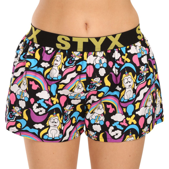 5PACK Calzones de mujer Styx art sports goma multicolor (5T1182492)