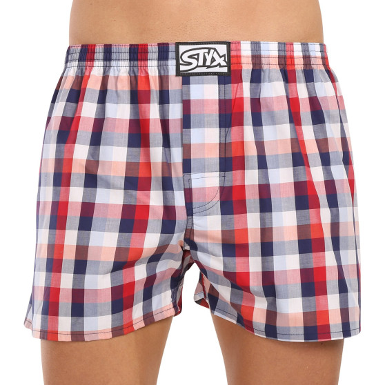 6PACK Calzones de hombre Styx classic elastic multicolor (6A20246836)