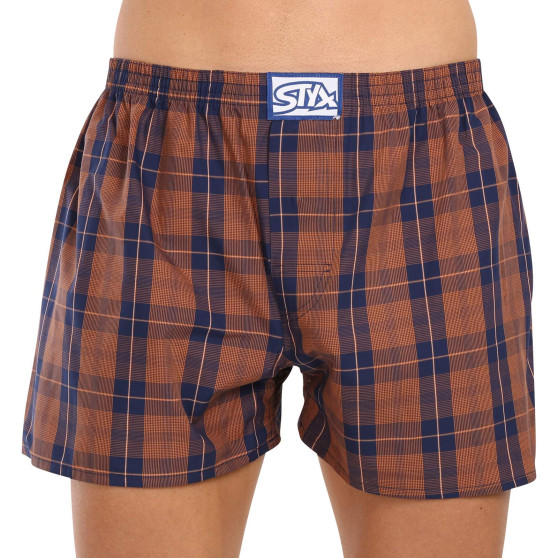 6PACK Calzones de hombre Styx classic elastic multicolor (6A20246836)